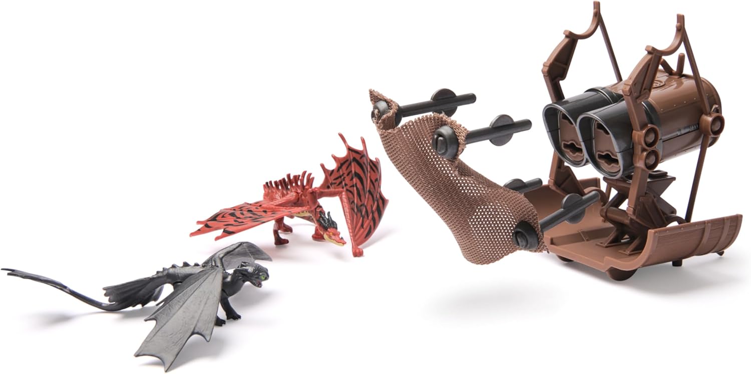 Dreamworks Dragons How to Train Your Dragon 5 Pack Dragon Catcher Set