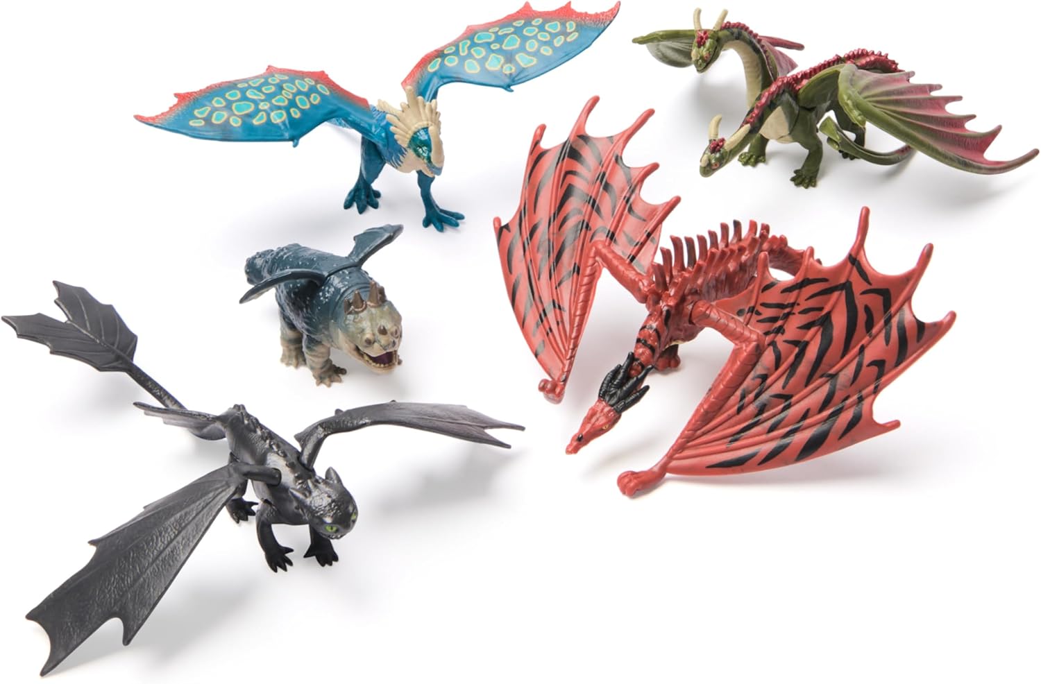 Dreamworks Dragons How to Train Your Dragon 5 Pack Dragon Catcher Set