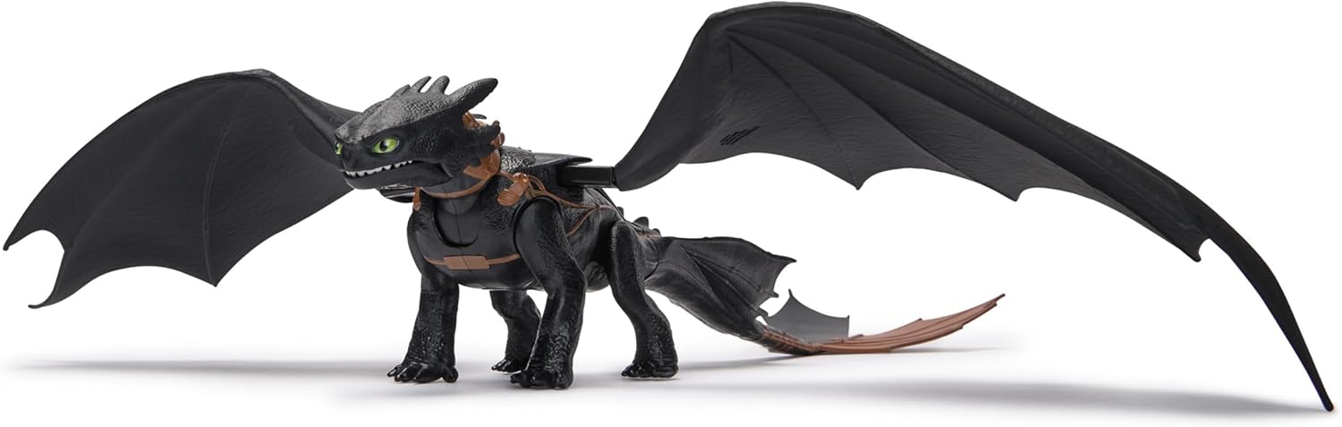 How to Train Your Dragon ULTIMATE PLASMA BLAST TOOTHLESS Lights and Sound Figure