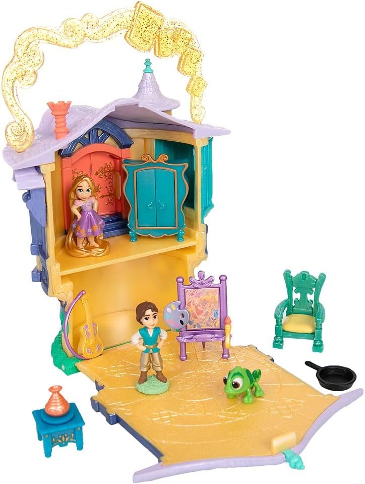 Disney Tangled Rapunzel Tower Once Upon a Story Micro Playset