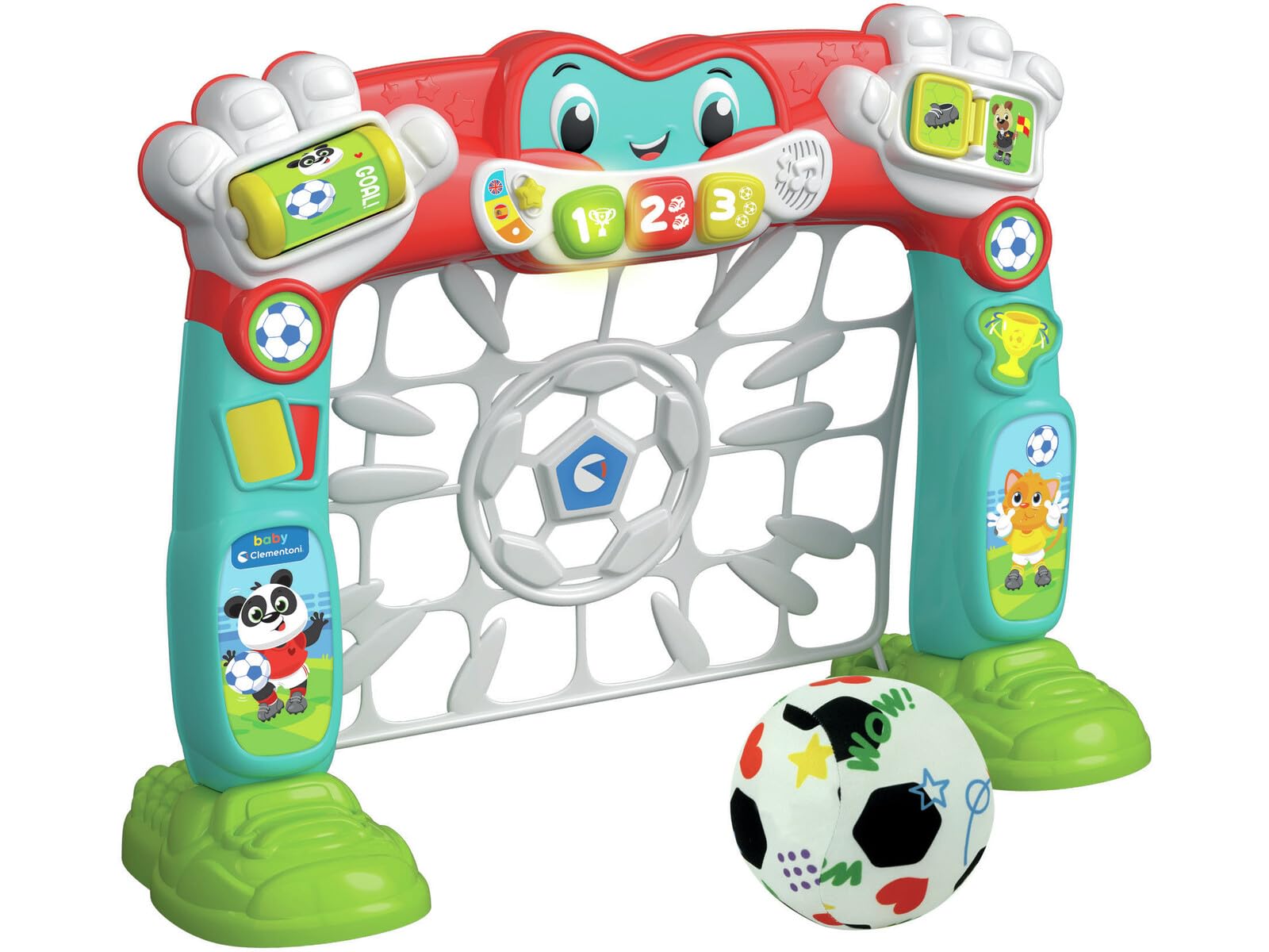 Clementoni Baby Kick & Score Goal Interactive Toy