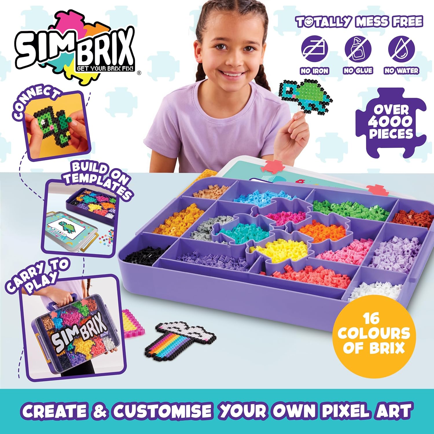 Simbrix Maker Studio with 4000 Plush Brix
