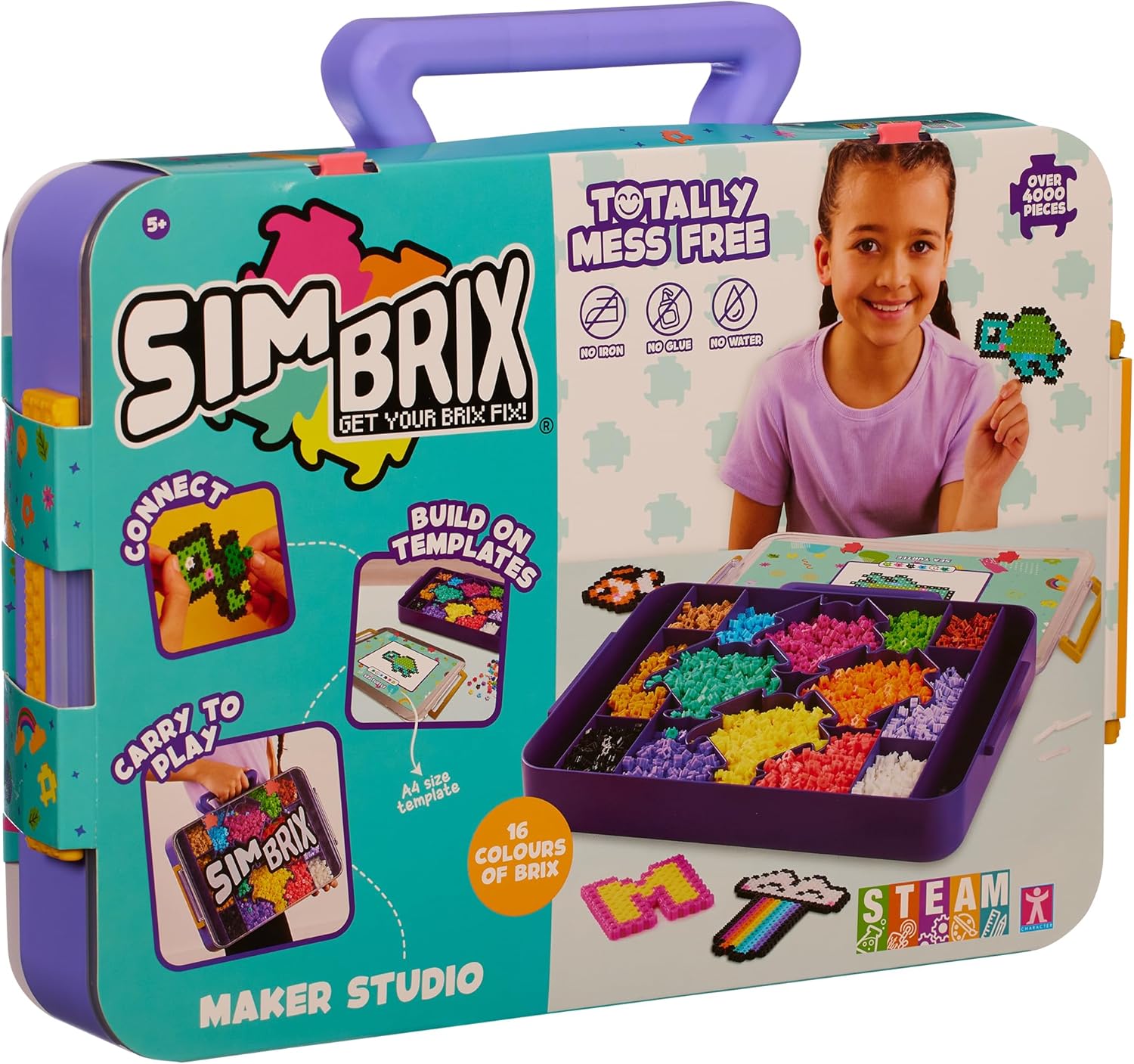 Simbrix Maker Studio with 4000 Plush Brix