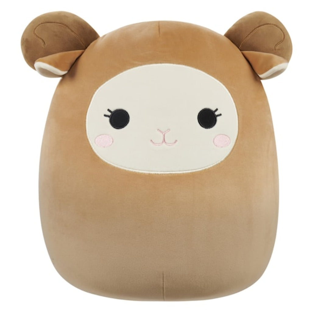 Squishmallows Official REGGIE THE RAM 40cm Soft Plush Toy