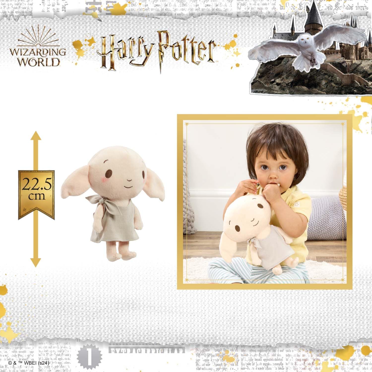 Rainbow Designs DOBBY Harry Potter Soft Plush Toy
