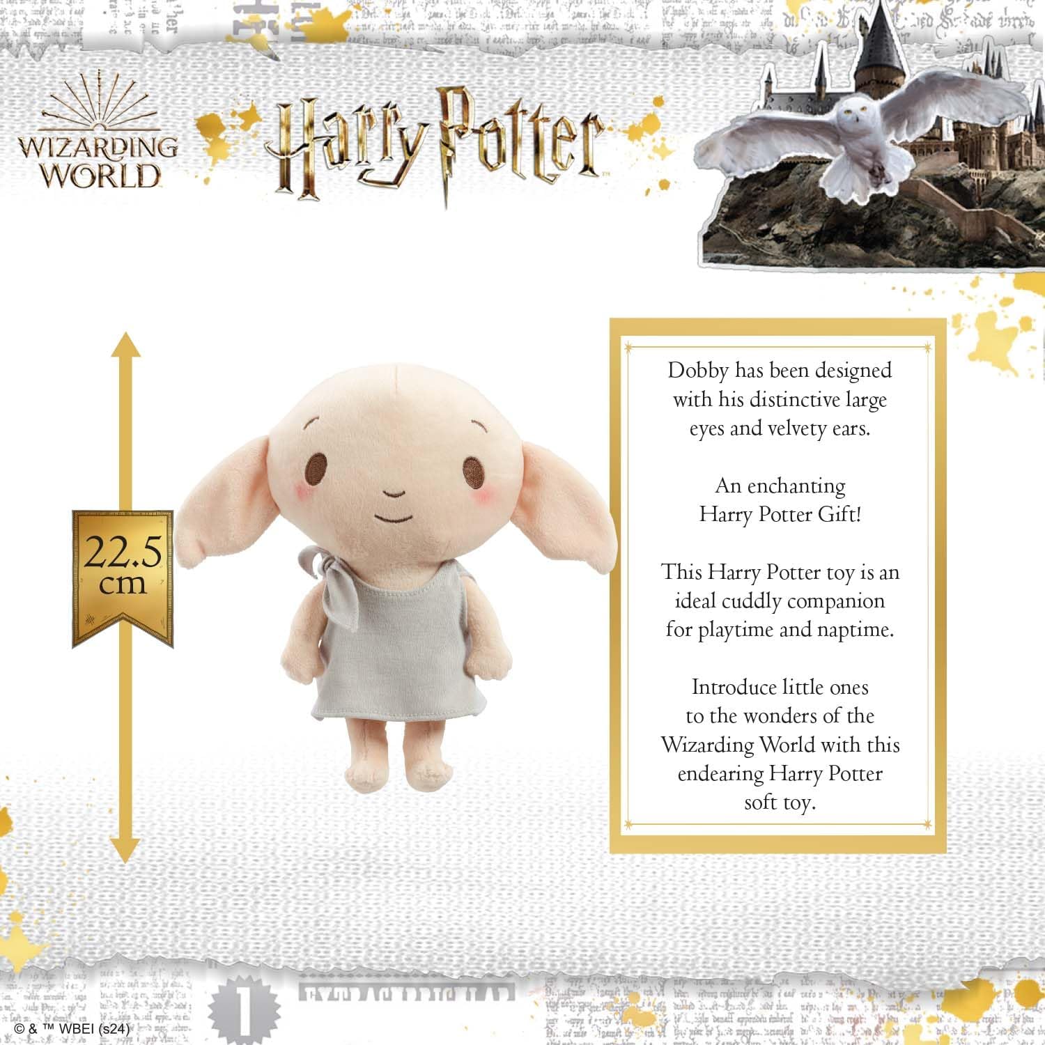 Rainbow Designs DOBBY Harry Potter Soft Plush Toy