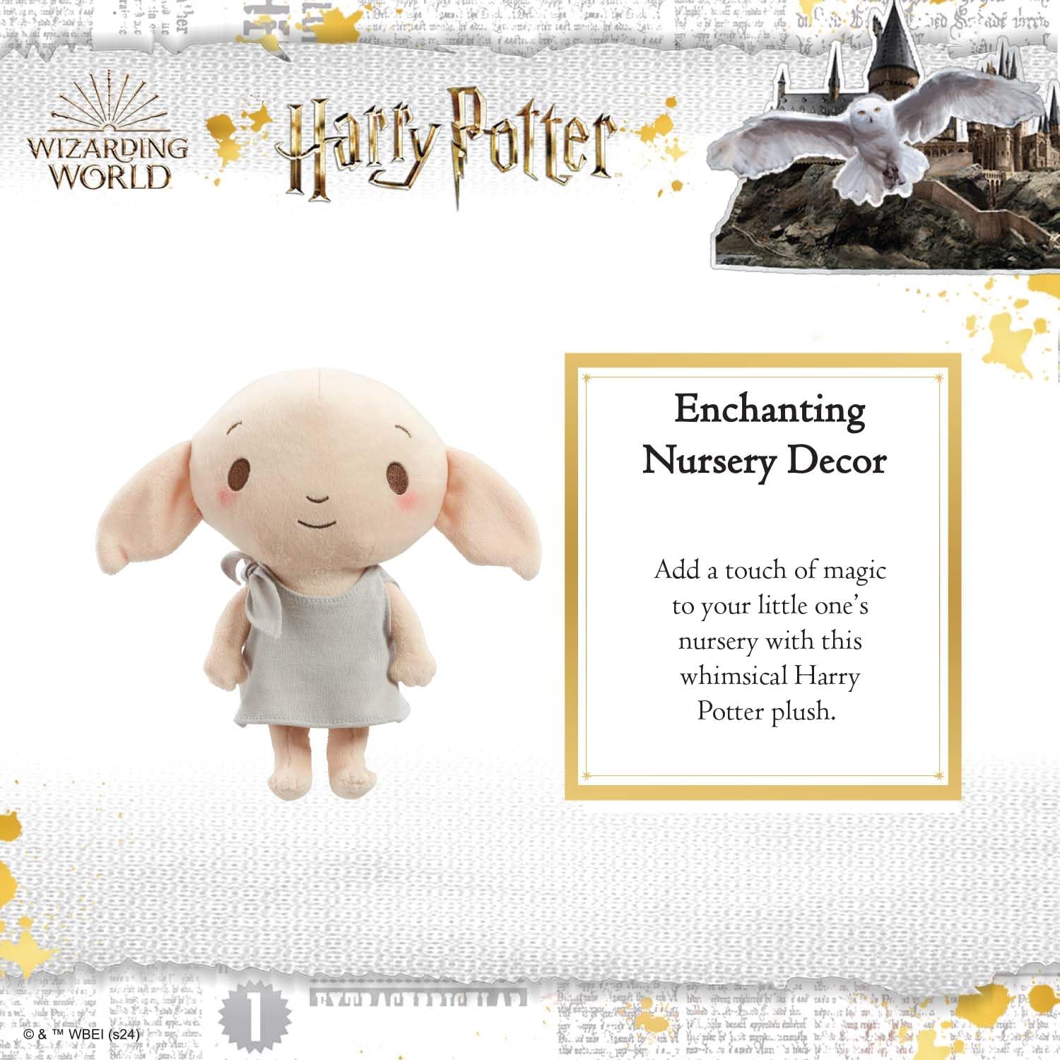 Rainbow Designs DOBBY Harry Potter Soft Plush Toy