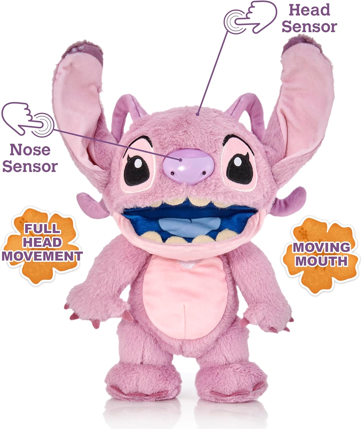 WOW! STUFF Disney Chatty ANGEL Deluxe Puppetronic 30cm/12inches Height