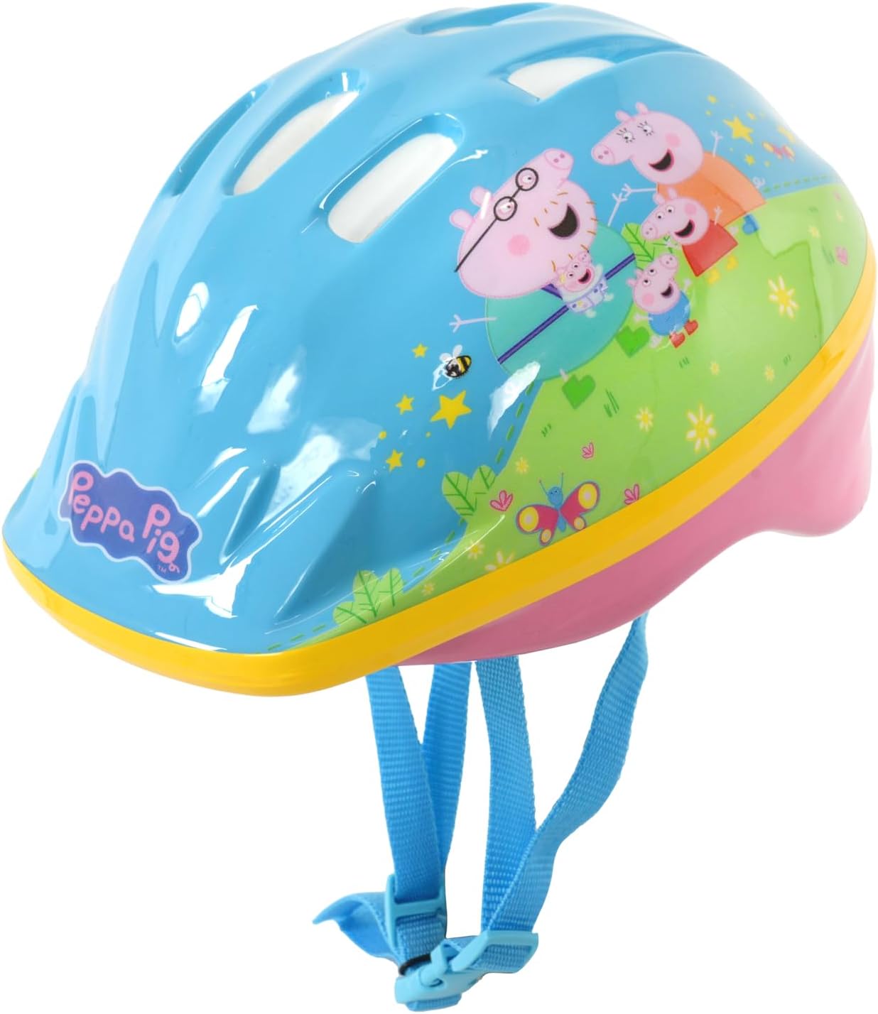 Peppa Pig Safety Helmet Adjustable To Fit Age 2-4 (48-52cm)