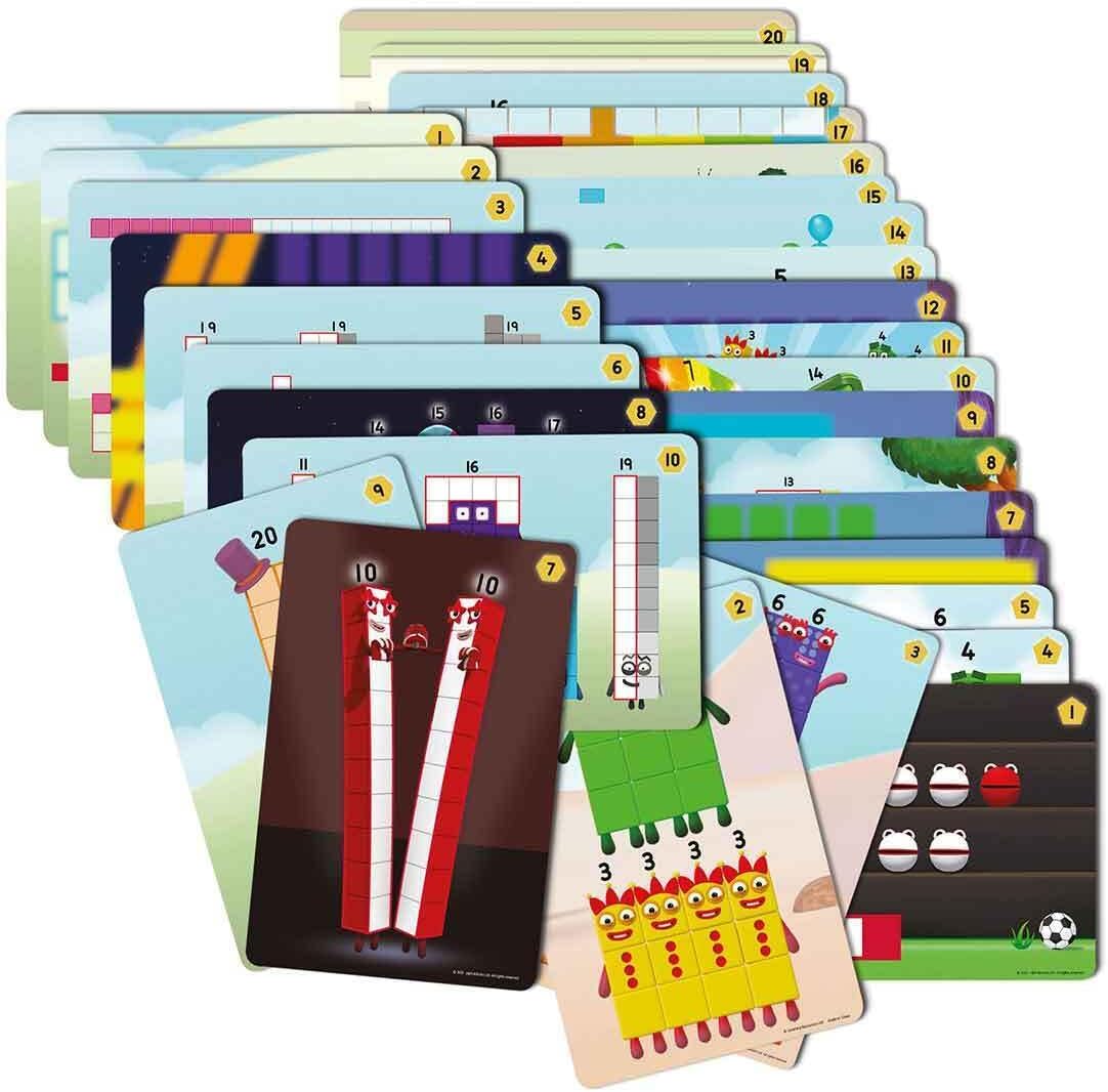 Learning Resources Numberblocks MathLink Cubes 11-20 Activity Set