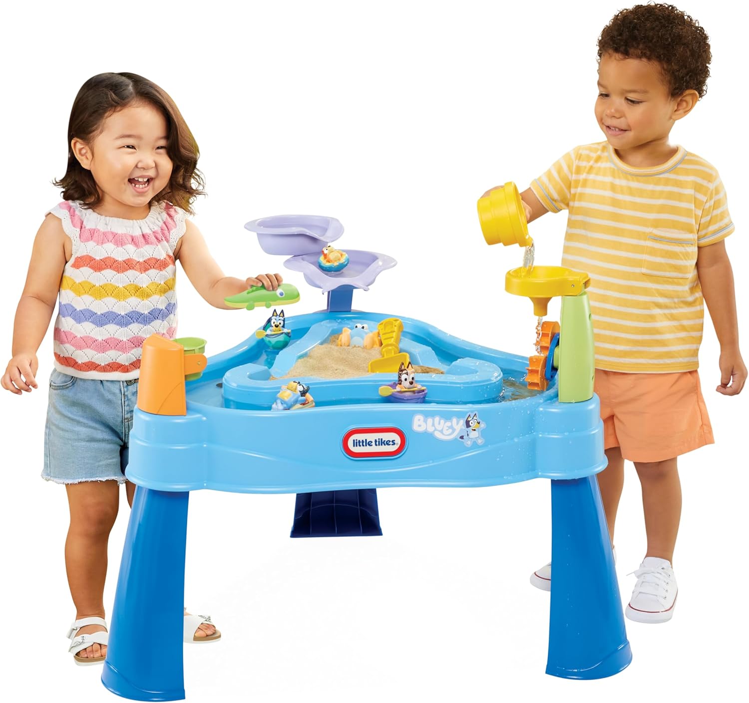 Little Tikes Bluey Water Table with 6 Accessories