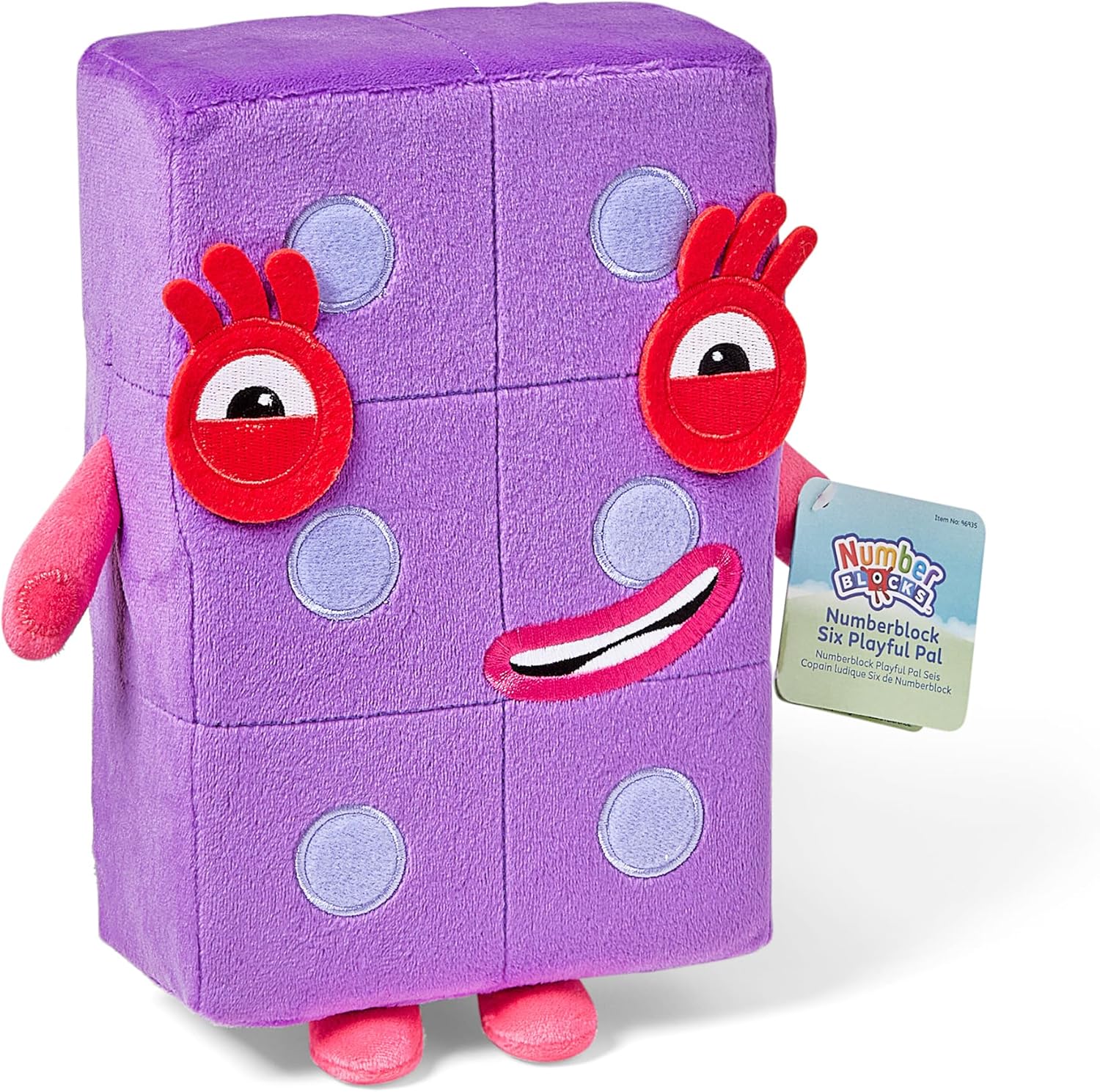 Learning Resources Numberblock Six Playful Pal Soft Plush Toy