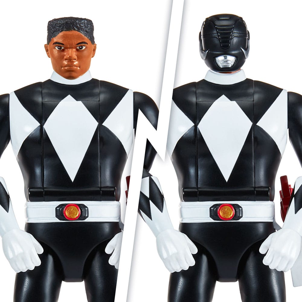 Mighty Morphin Power Rangers BLACK RANGER Auto-Morphin Action Figure