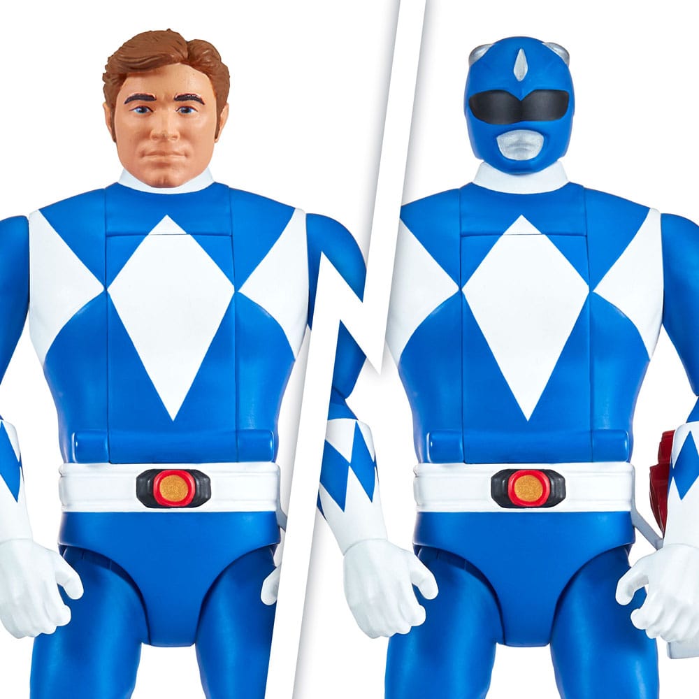 Mighty Morphin Power Rangers BLUE RANGER  Auto-Morphin Action Figure