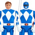 Mighty Morphin Power Rangers BLUE RANGER  Auto-Morphin Action Figure