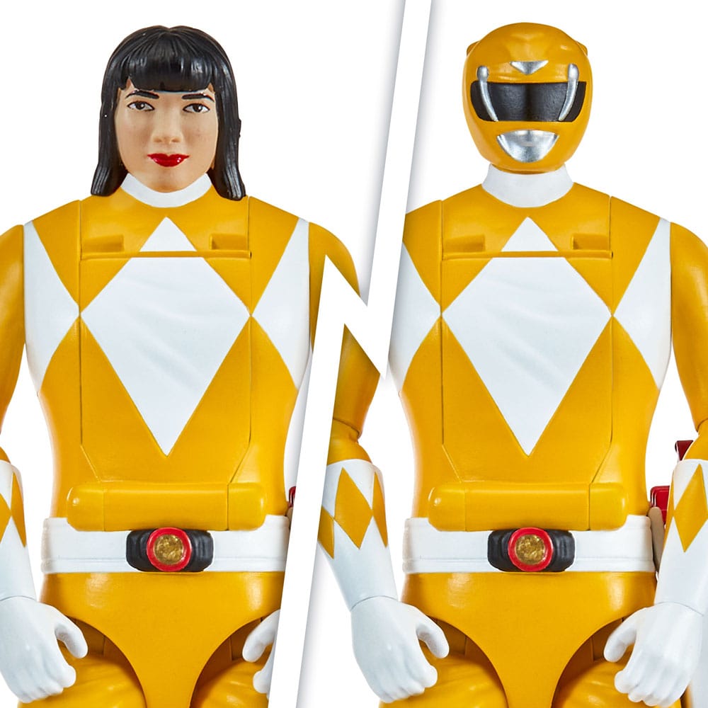 Mighty Morphin Power Rangers YELLOW RANGER Auto-Morphin Action Figure