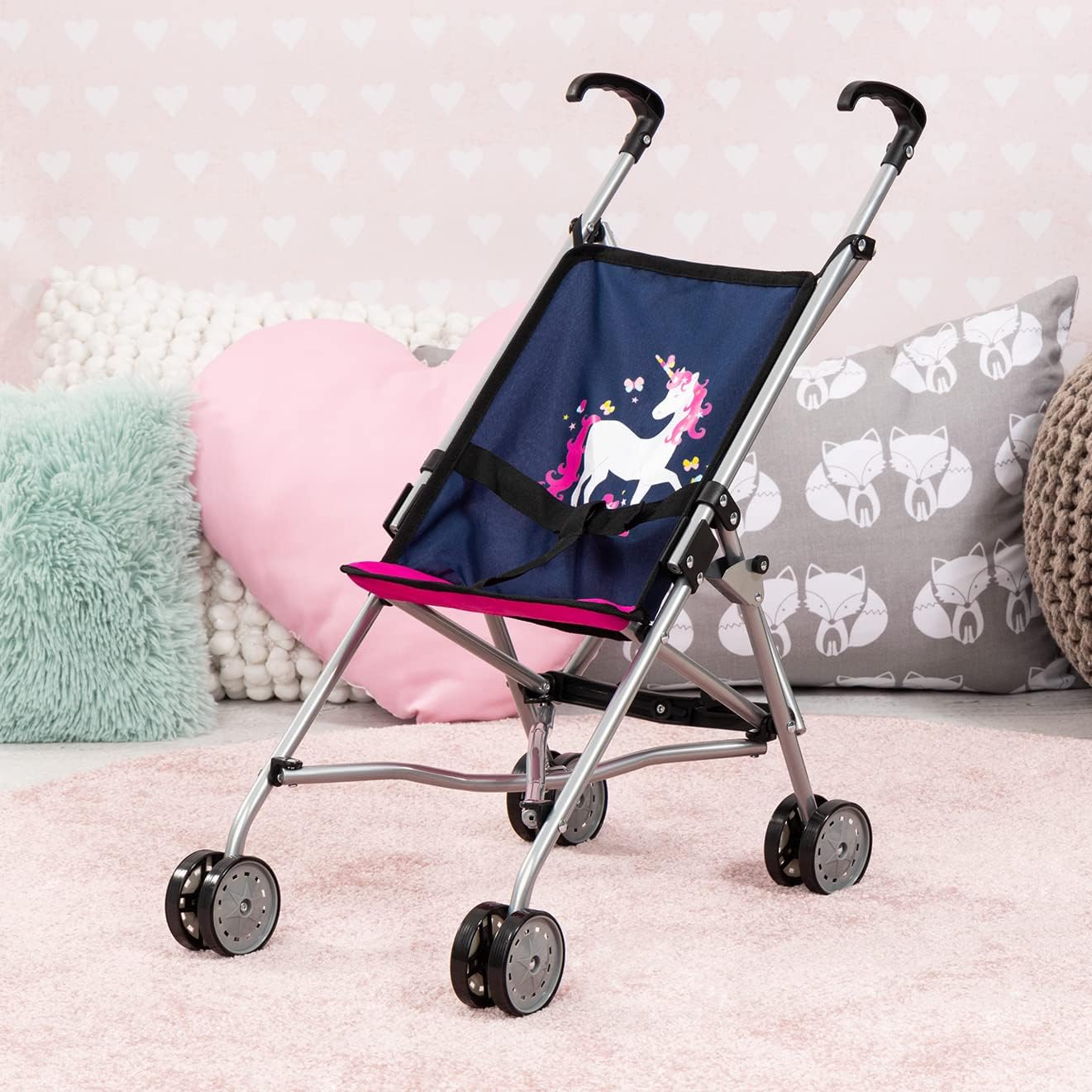 Bayer Design UNICORN Dolls Pushchair Stroller