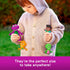 BARNEY'S WORLD Barney Hey Friends Fisher-Price Figure 4 Pack