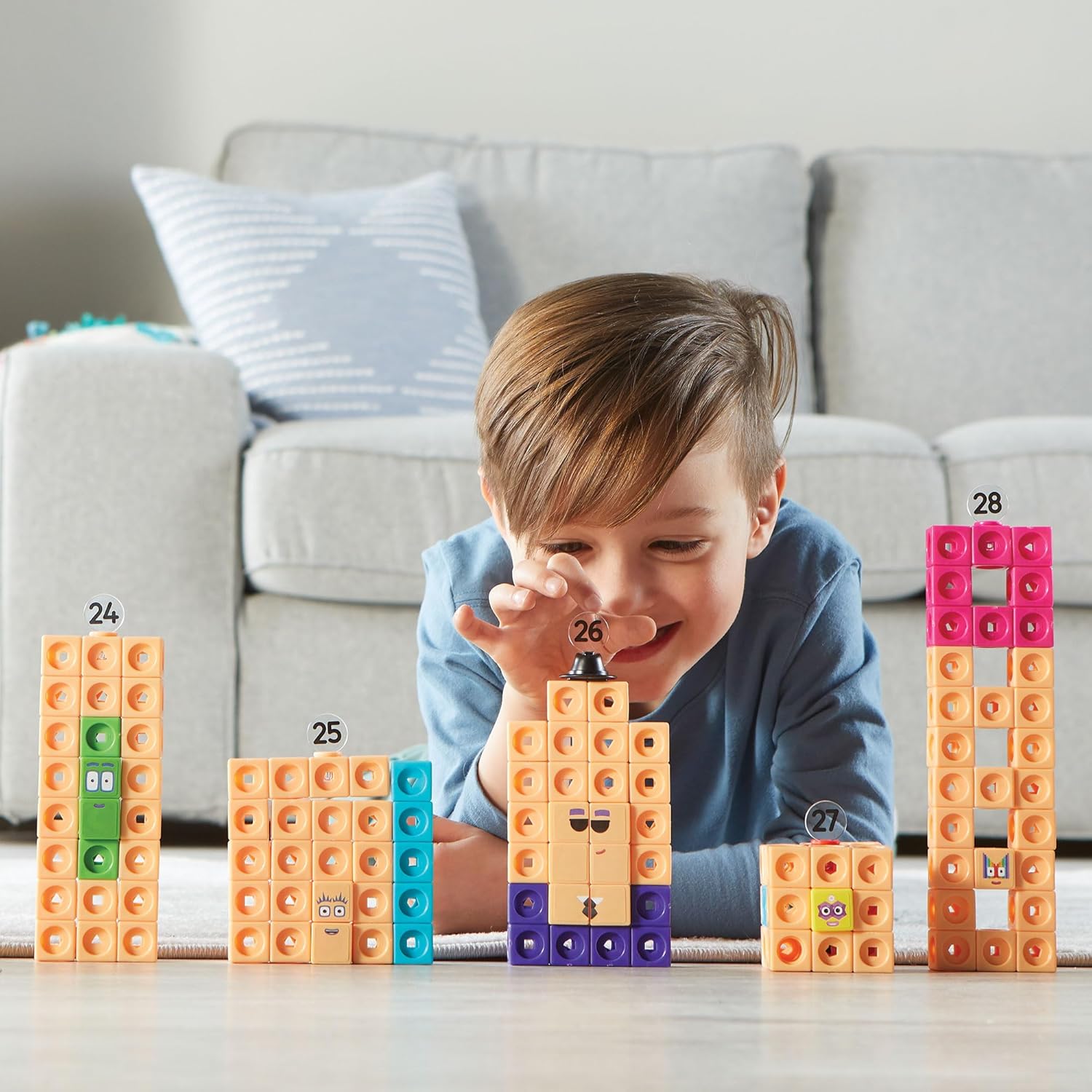 Learning Resources MathLink Cubes Numberblocks 21?30 Activity Set