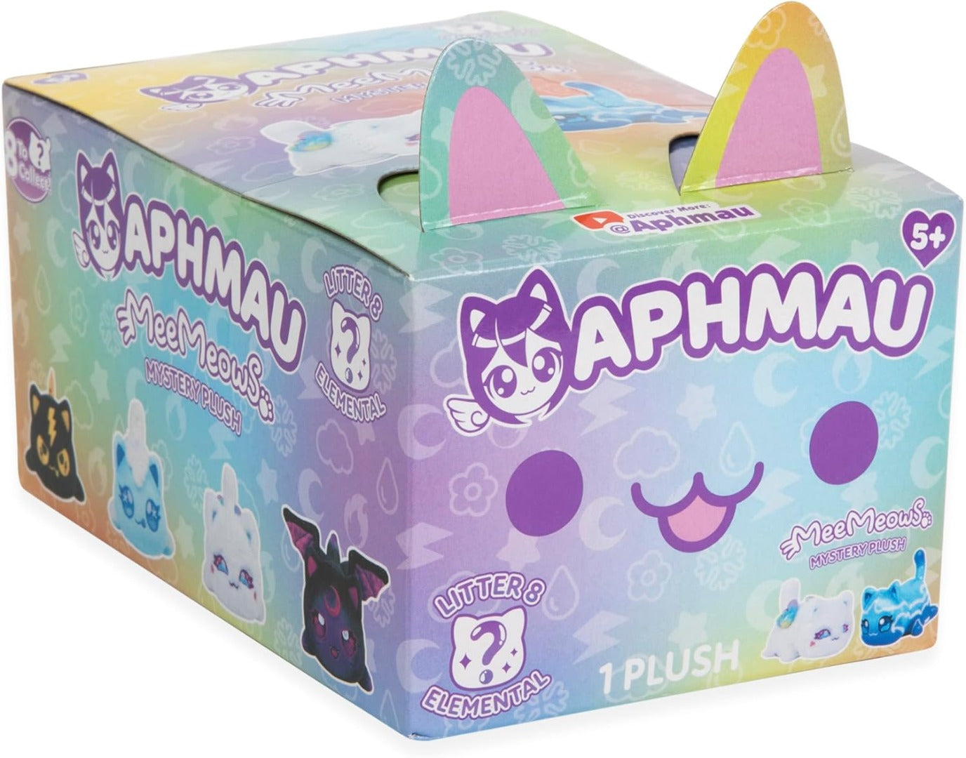 Aphmau 6 Inches MeeMeow Mystery Soft Plush Toy Series 8 ELEMENTAL - *1 at Random