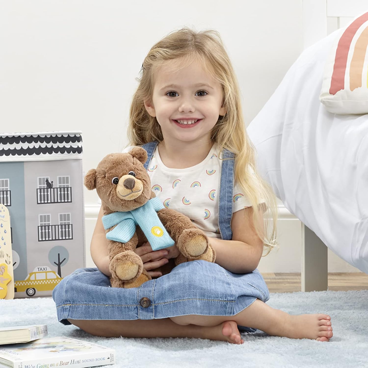 Rainbow Designs We're Going On a Bear Hunt Super Soft Brown Bear Plush Toy 24cm
