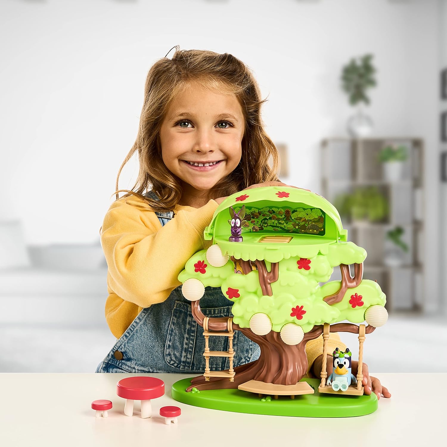Bluey Tree Playset With Secret Hideaway