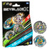 Beyblade X Bite Croc 3-60LF and Sting Unicorn 4-60P Top Dual Pack Set