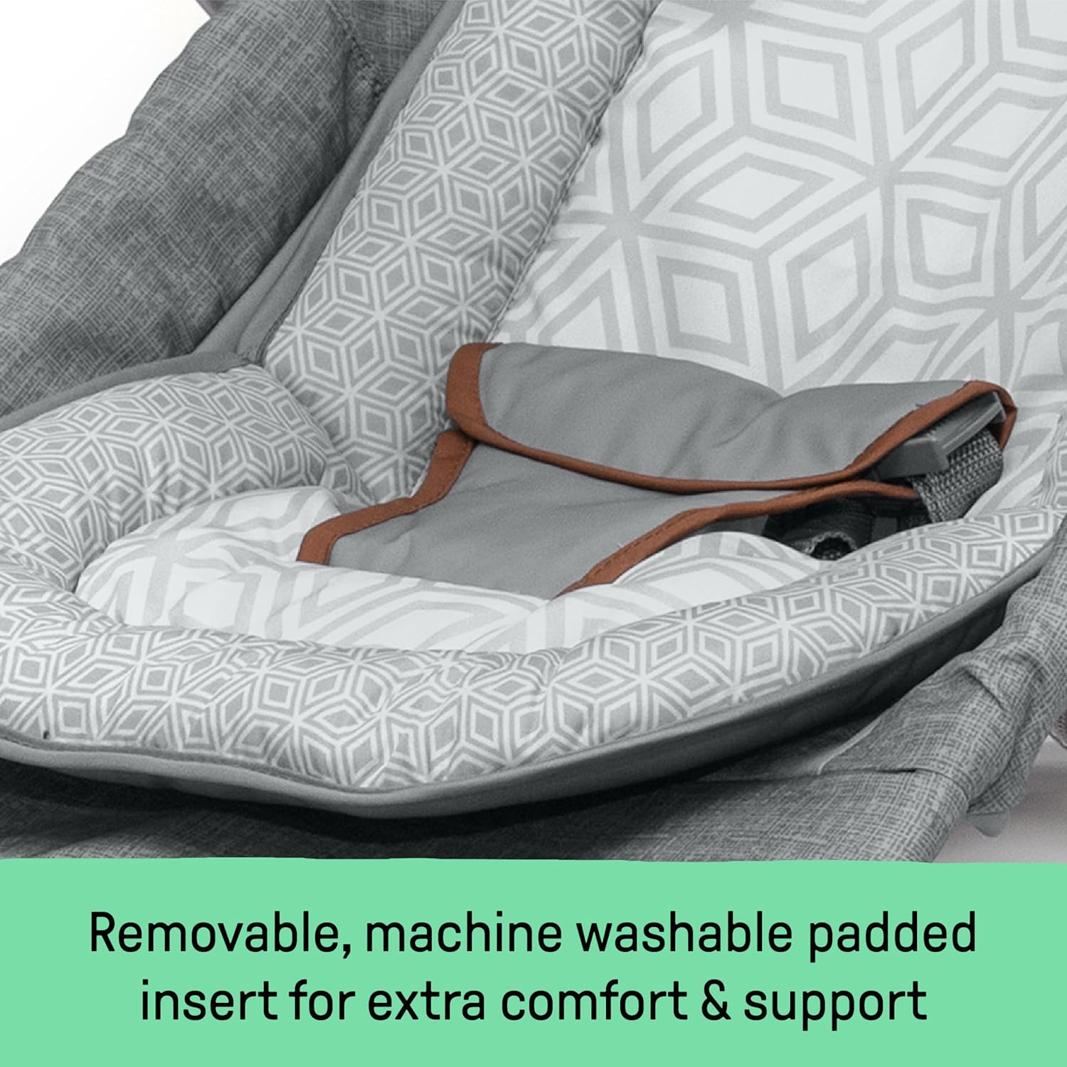 Summer 2-in-1 Bouncer & Rocker Duo (Gray) Convenient and Portable Rocker