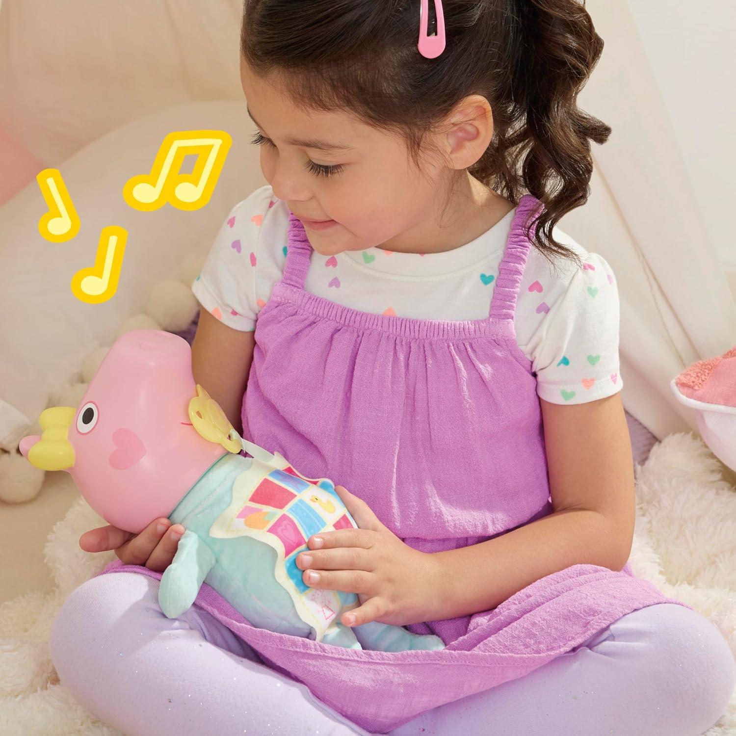 Peppa Pig Oinks and Snuggles Evie Interactive Baby Doll