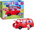 Peppa Pig Peppa's Big Family Car Playset with Baby Eve and Peppa Figures