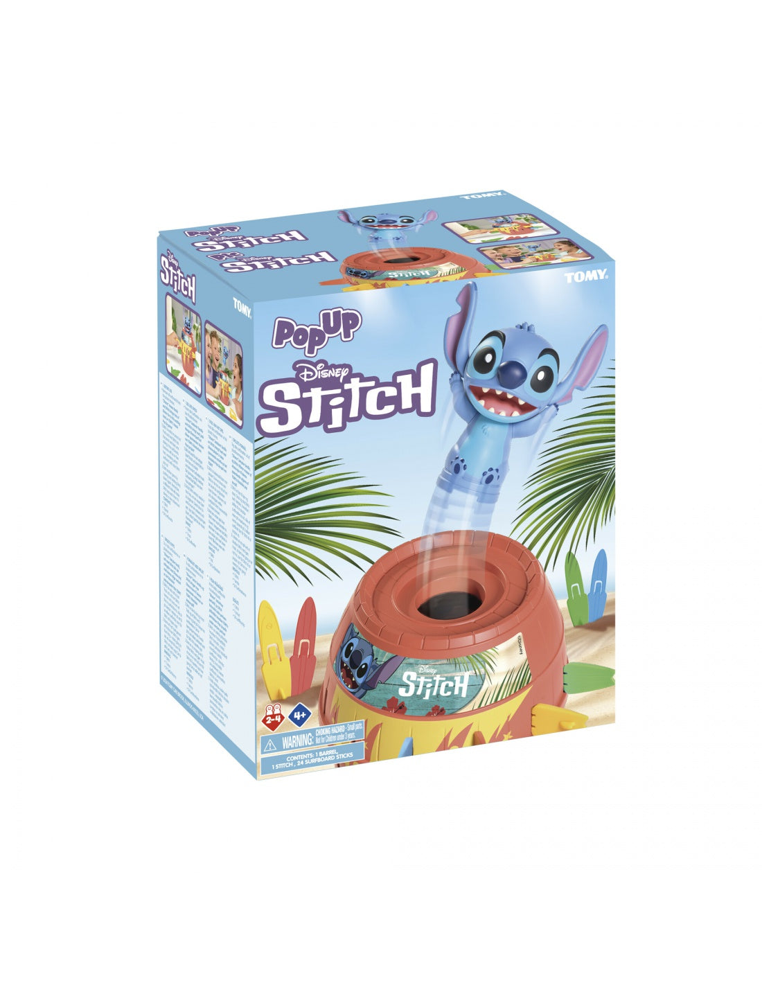 TOMY Disney Pop Up Stitch Action Board Game