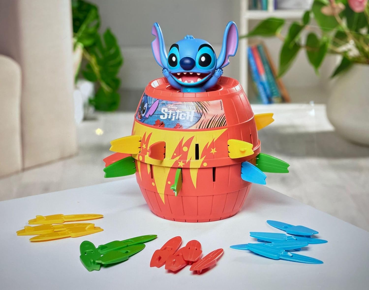 TOMY Disney Pop Up Stitch Action Board Game