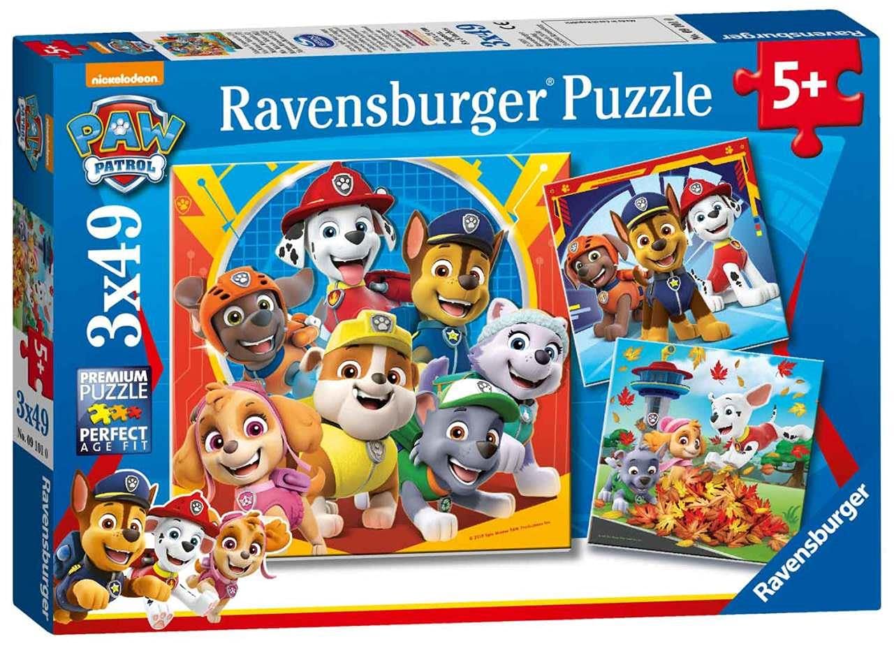 Ravensburger Paw Patrol 3 x 49 Piece Jigsaw Puzzles
