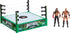 Mattel WWE Bloodline Rules Playset with Ring And 2 6-inch Action Figures THE ROCK & ROMAN REIGNS
