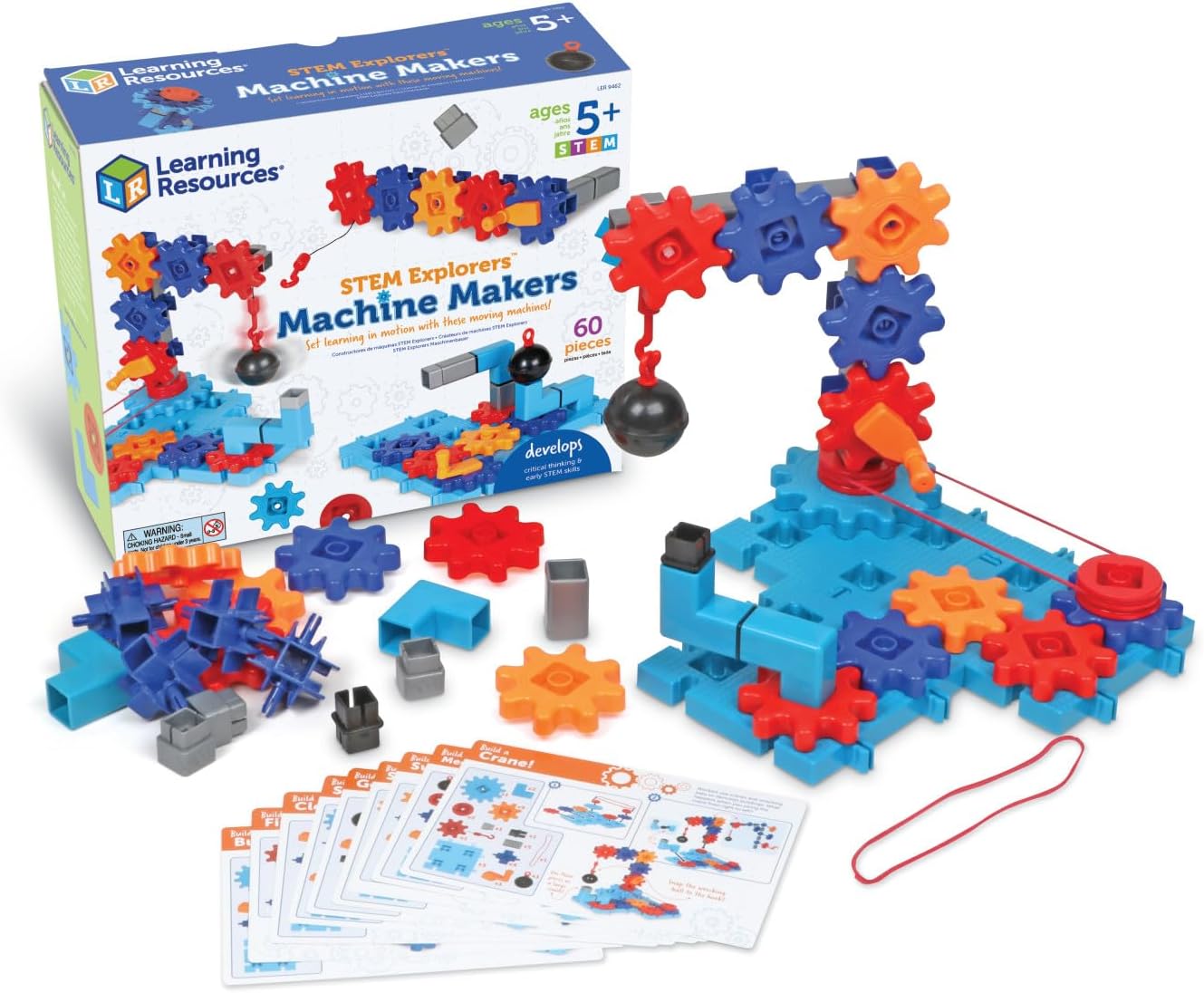 Learning Resources STEM Explorers Machine Makers 60 Pieces