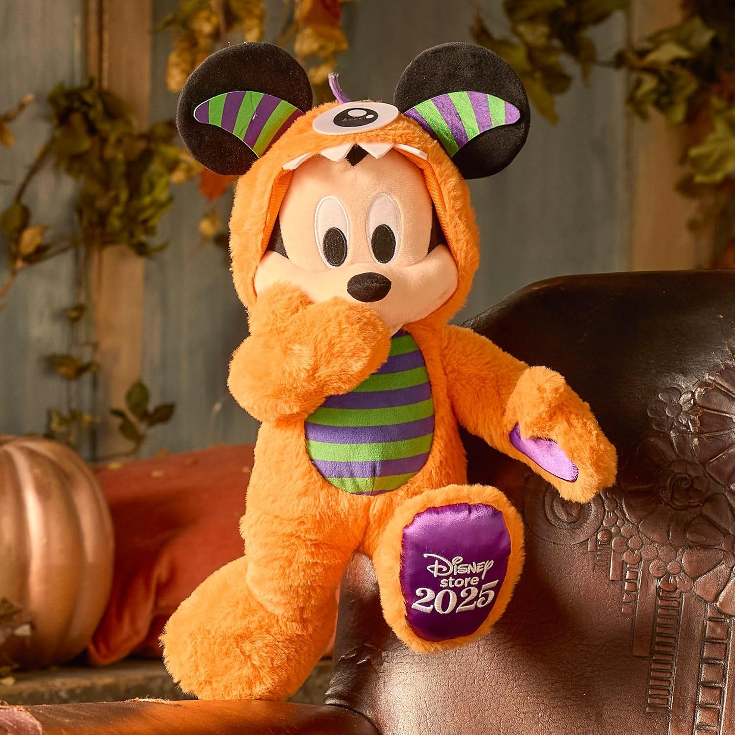 Disney Official Halloween Mickey Mouse 38cm Soft Plush Toy