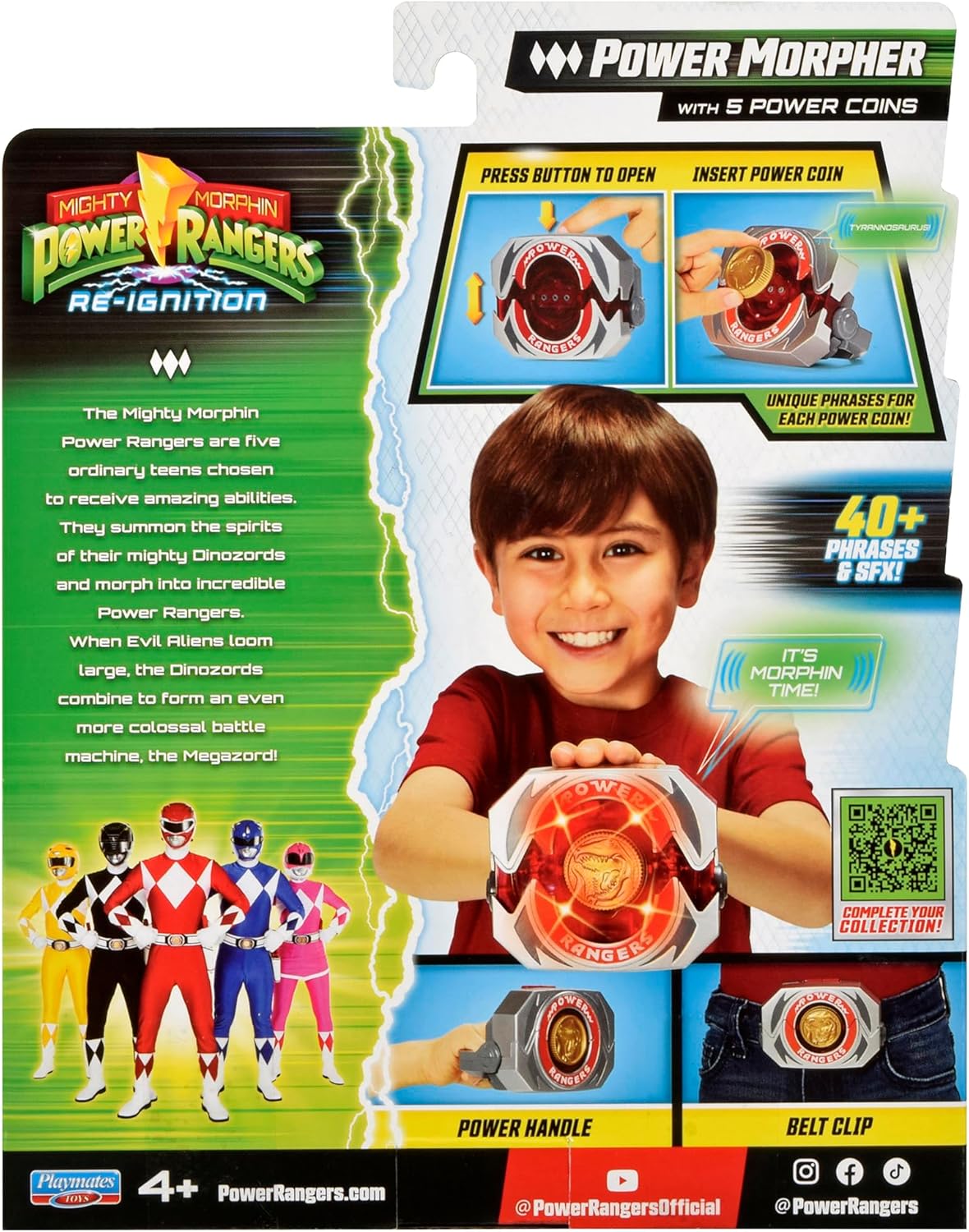 Power Rangers Mighty Morphin Power Morpher Buckle