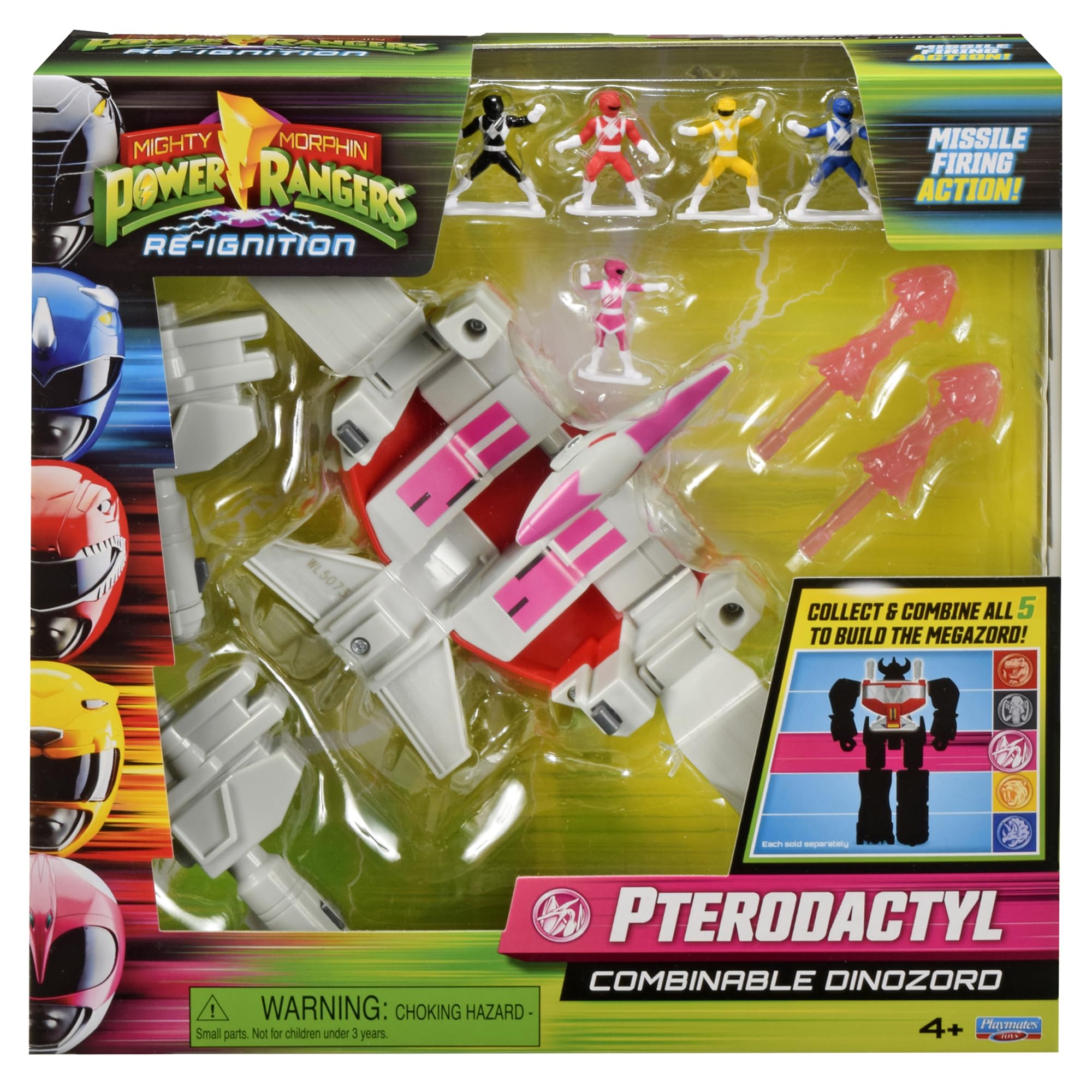 Power Rangers Mighty Morphin Re-Ignition  Pterodactyl Combinable Dinozord