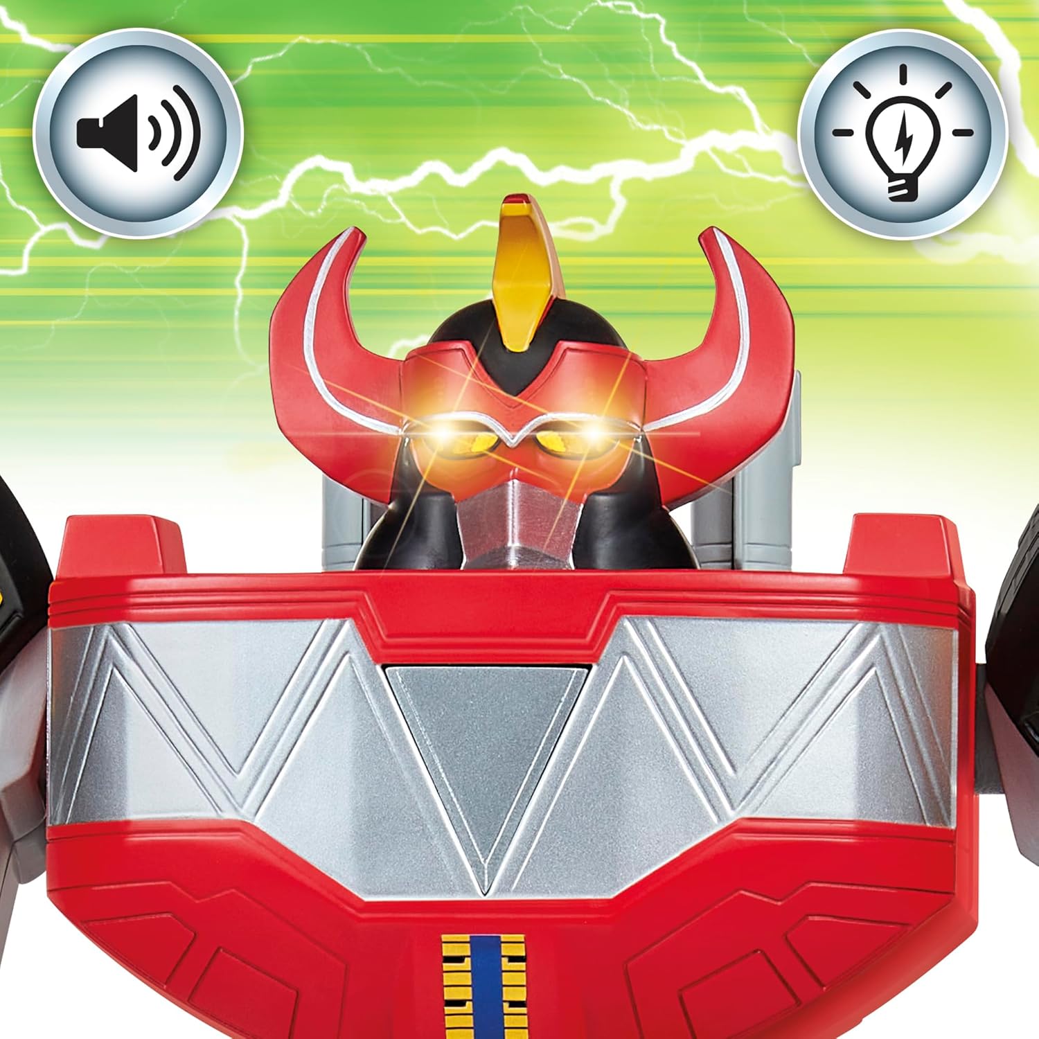 Power Rangers Mighty Morphin Ultimate Megazord Electronic Figure