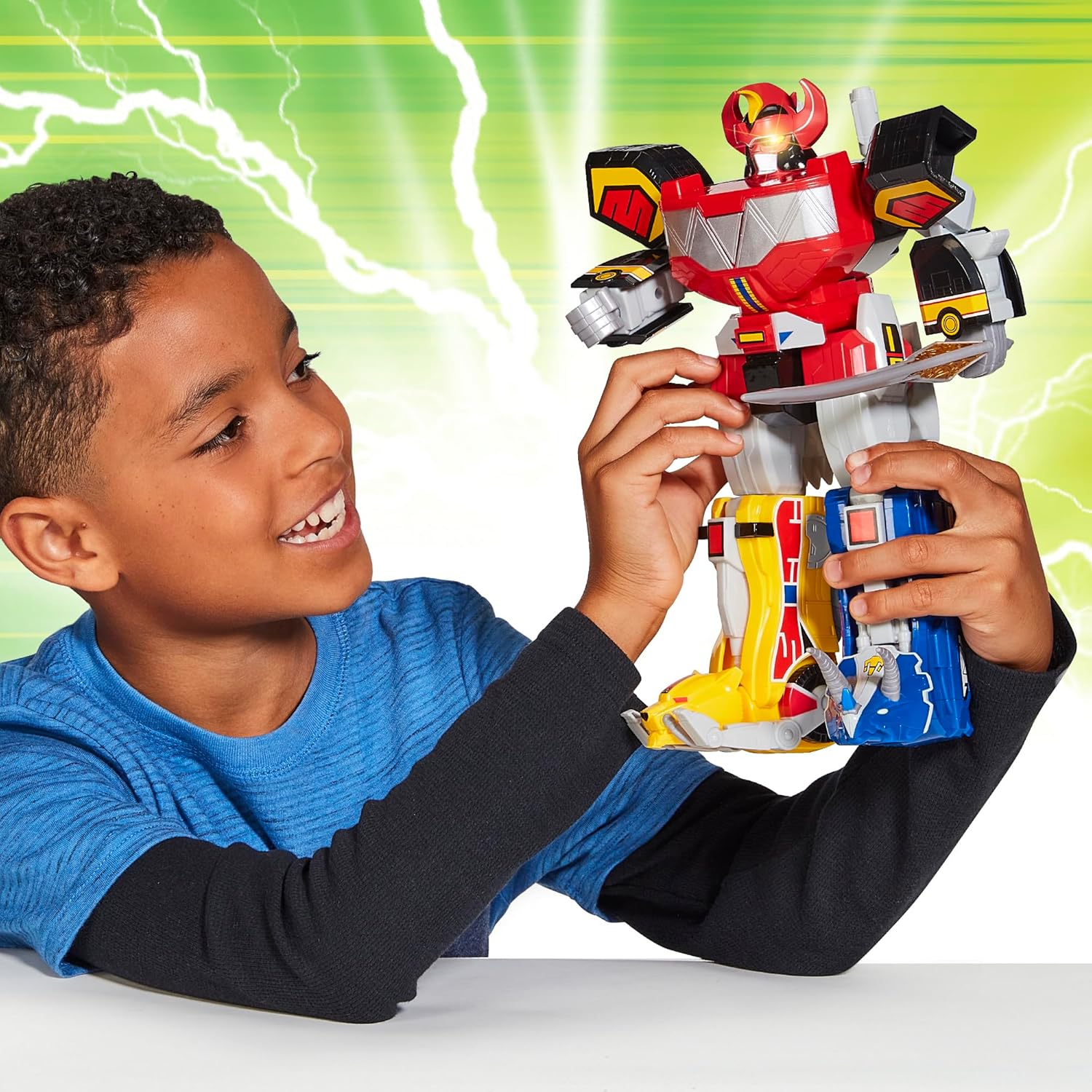 Power Rangers Mighty Morphin Ultimate Megazord Electronic Figure
