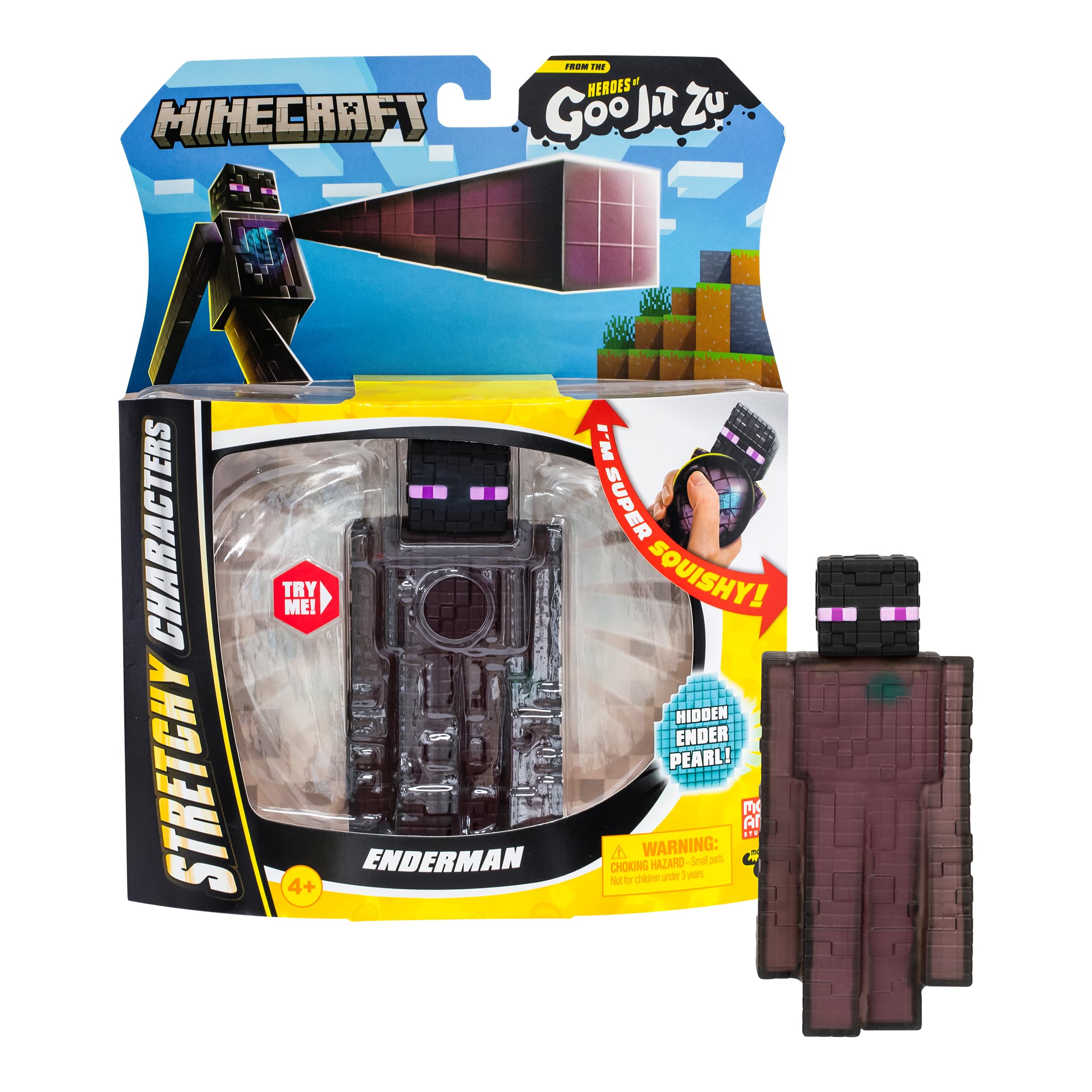 Heroes of Goo Jit Zu Minecraft Stretchy Characters Enderman