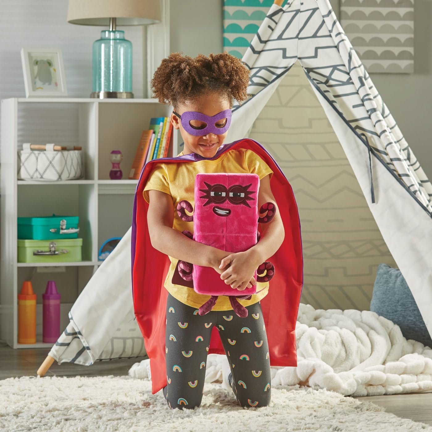 Learning Resources Numberblocks Sing-Along Superhero Octoblock Plush