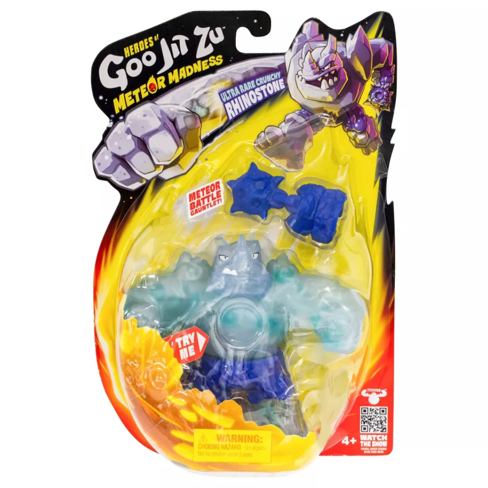 Heroes of Goo Jit Zu Meteor Madness ULTRA RARE RHINOSTONE Action Figure