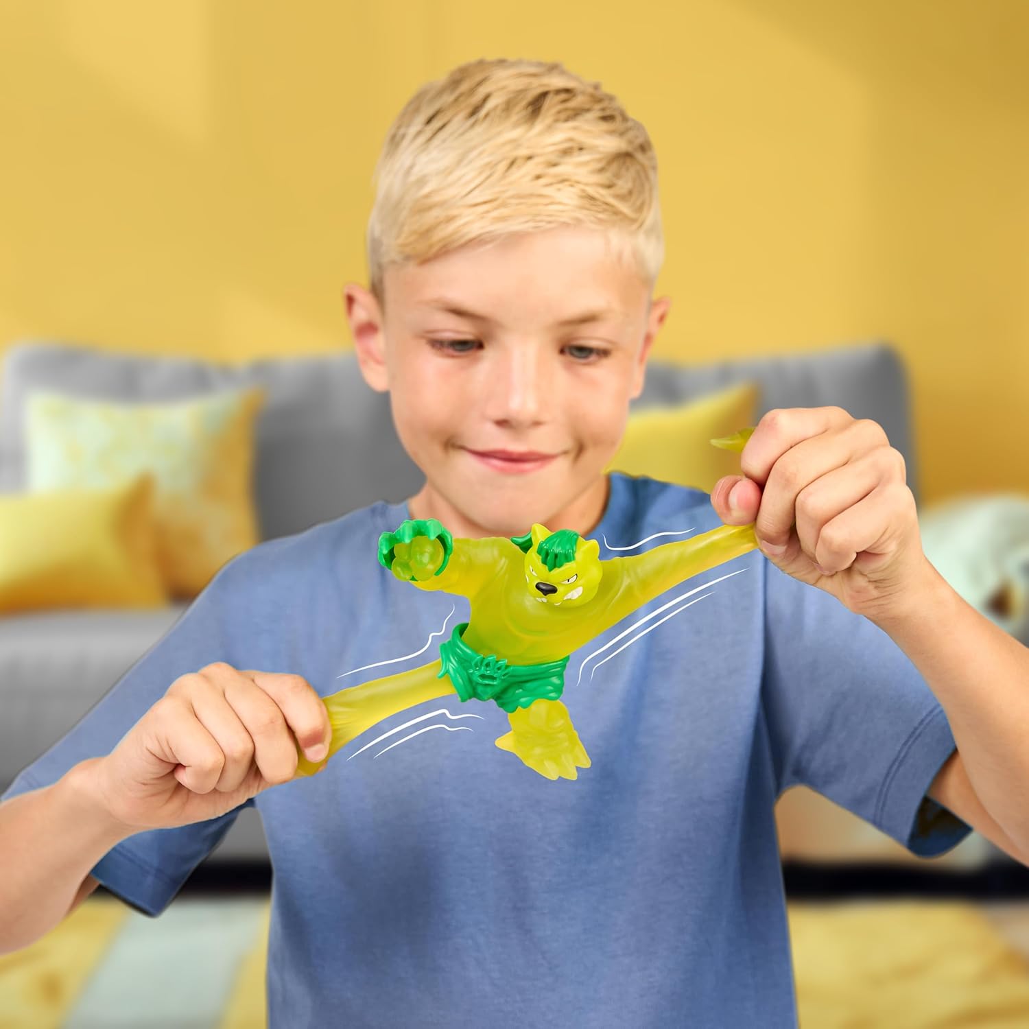 Heroes of Goo Jit Zu Meteor Madness Stretchy Jagooar Action Figure