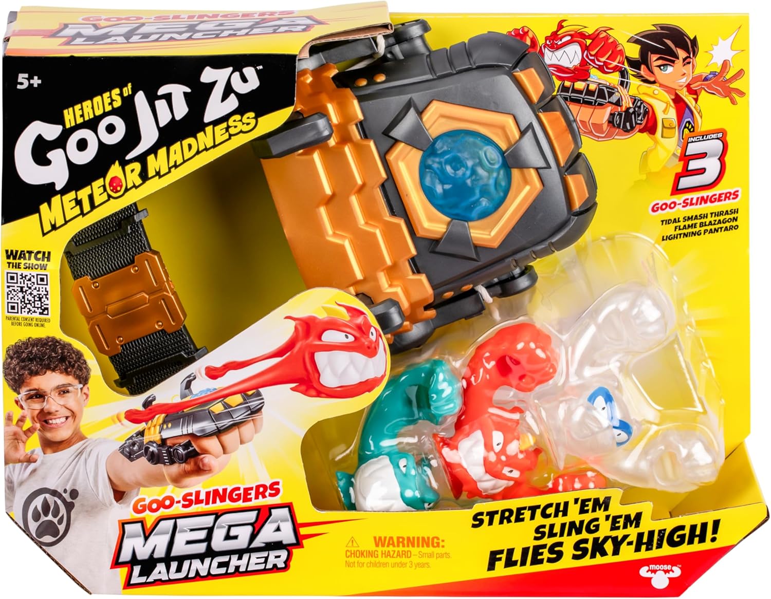 Heroes of Goo Jit Zu Meteor Madness Goo-Slingers Mega Launcher