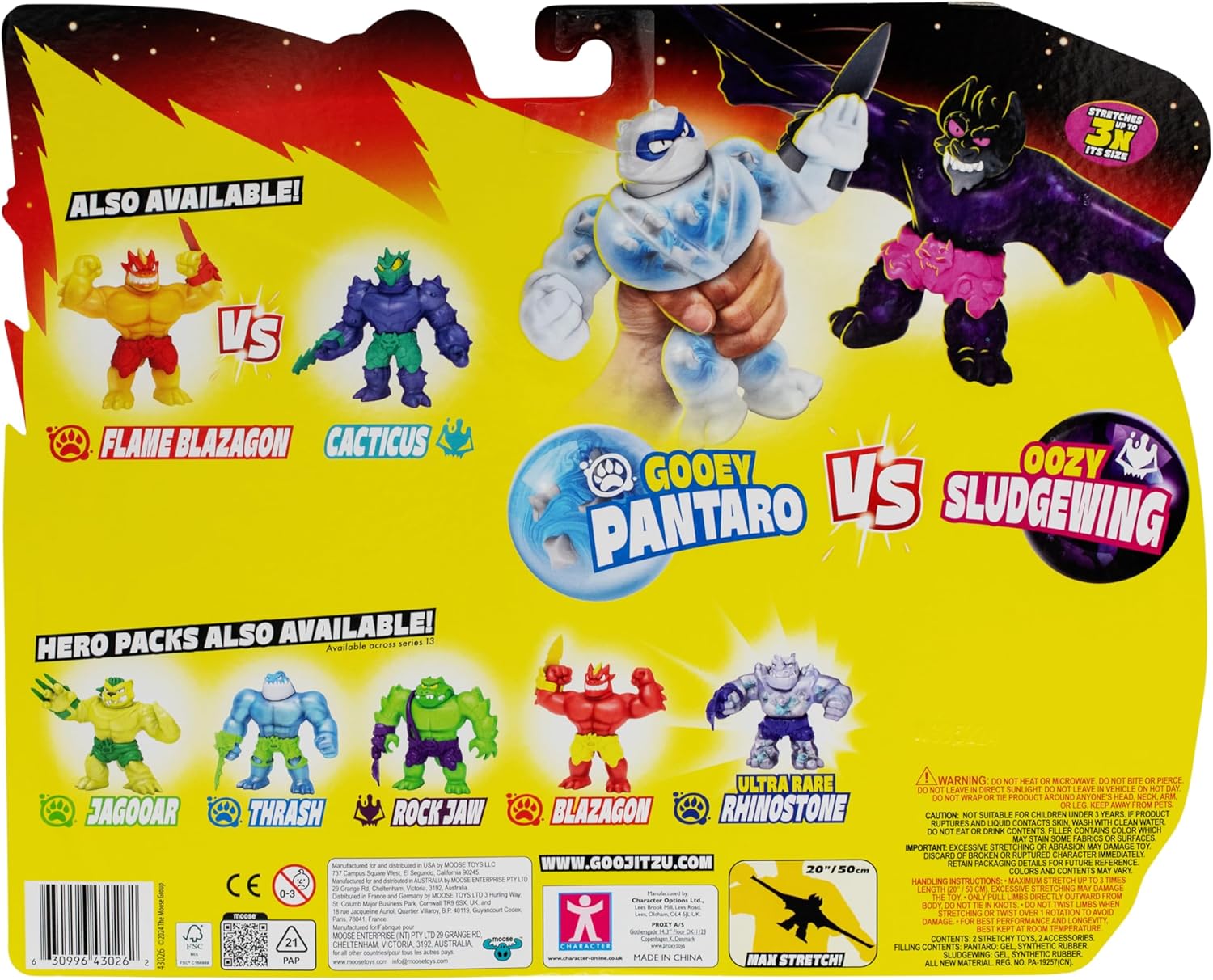 Heroes of Goo Jit Zu Meteor Madness Verus Pack, Pantaro Versus Sludgewing