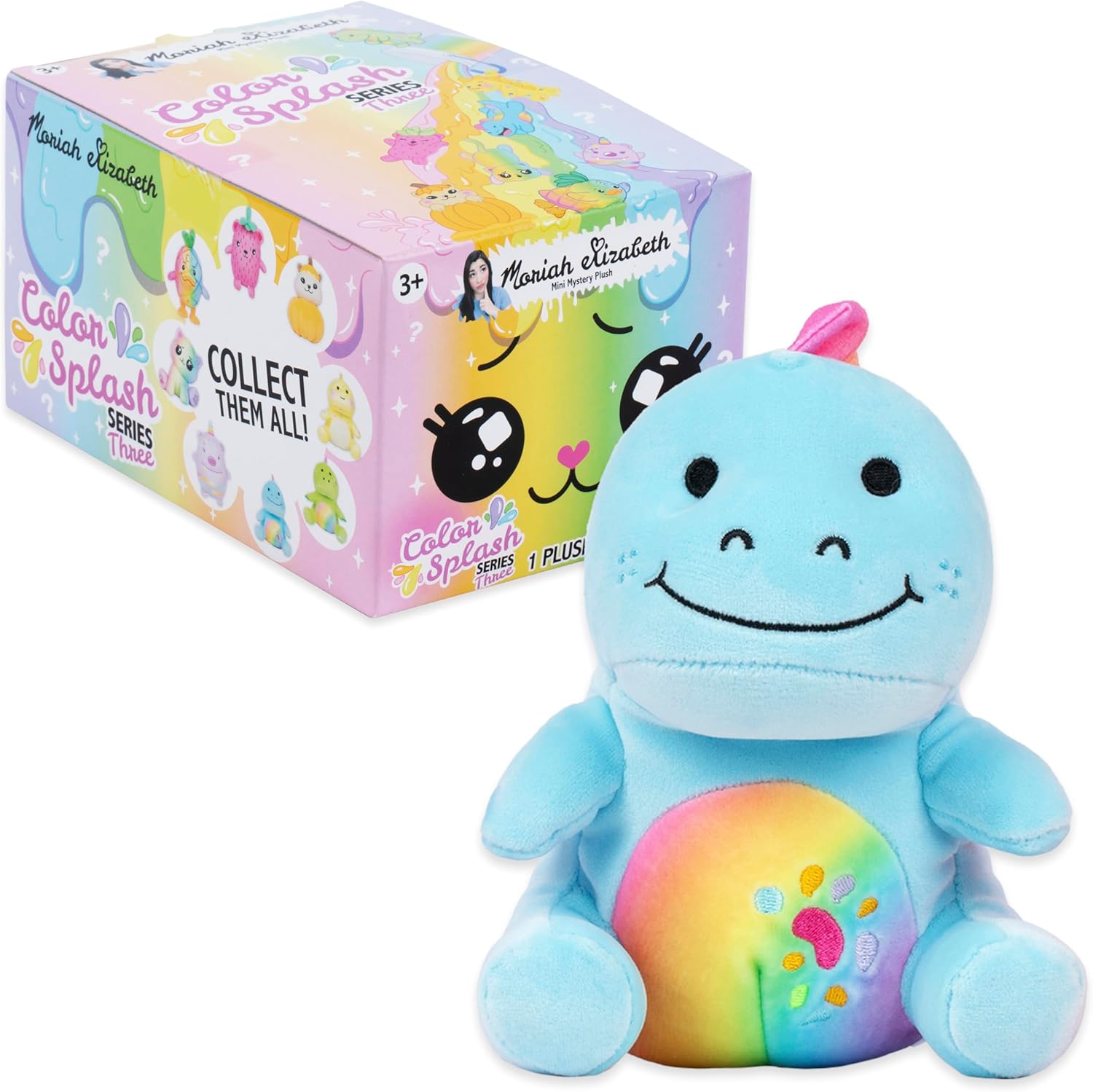 Moriah Elizabeth 6 Inch Mini Mystery Plush Series 3 Colour splash - 1 at Random