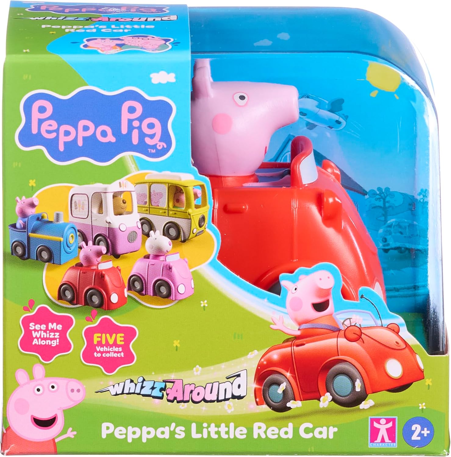 Peppa Pig Whizz Around Peppa's Little Red Car Motorised Vehicle