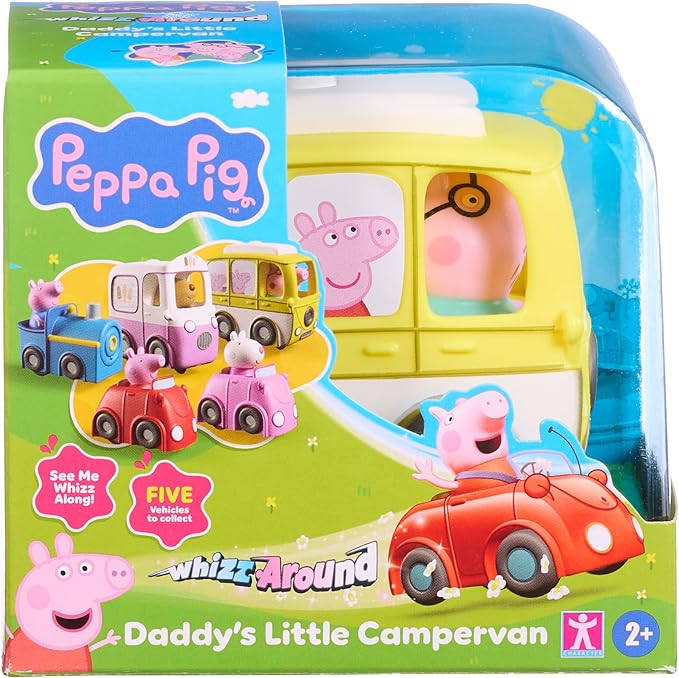 Peppa Pig Whizz Around Daddy Pig's Little Campervan Motorised Vehicles