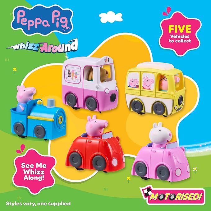 Peppa Pig Whizz Around Little Ice Cream Van  Motorised Vehicles